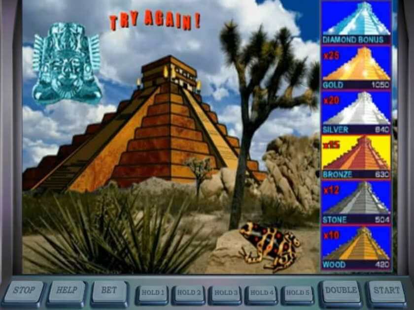 игровые автоматы пирамида ацтек